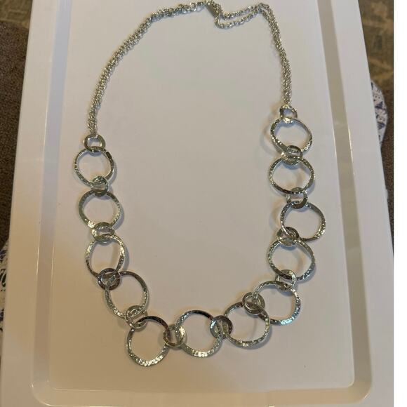 Daisy Fuentes Silver-Tone Link Necklace - Picture 1 of 2